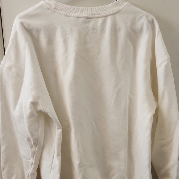 Adult Joy Sweatshirt - White and Red - Picture 3 of 3